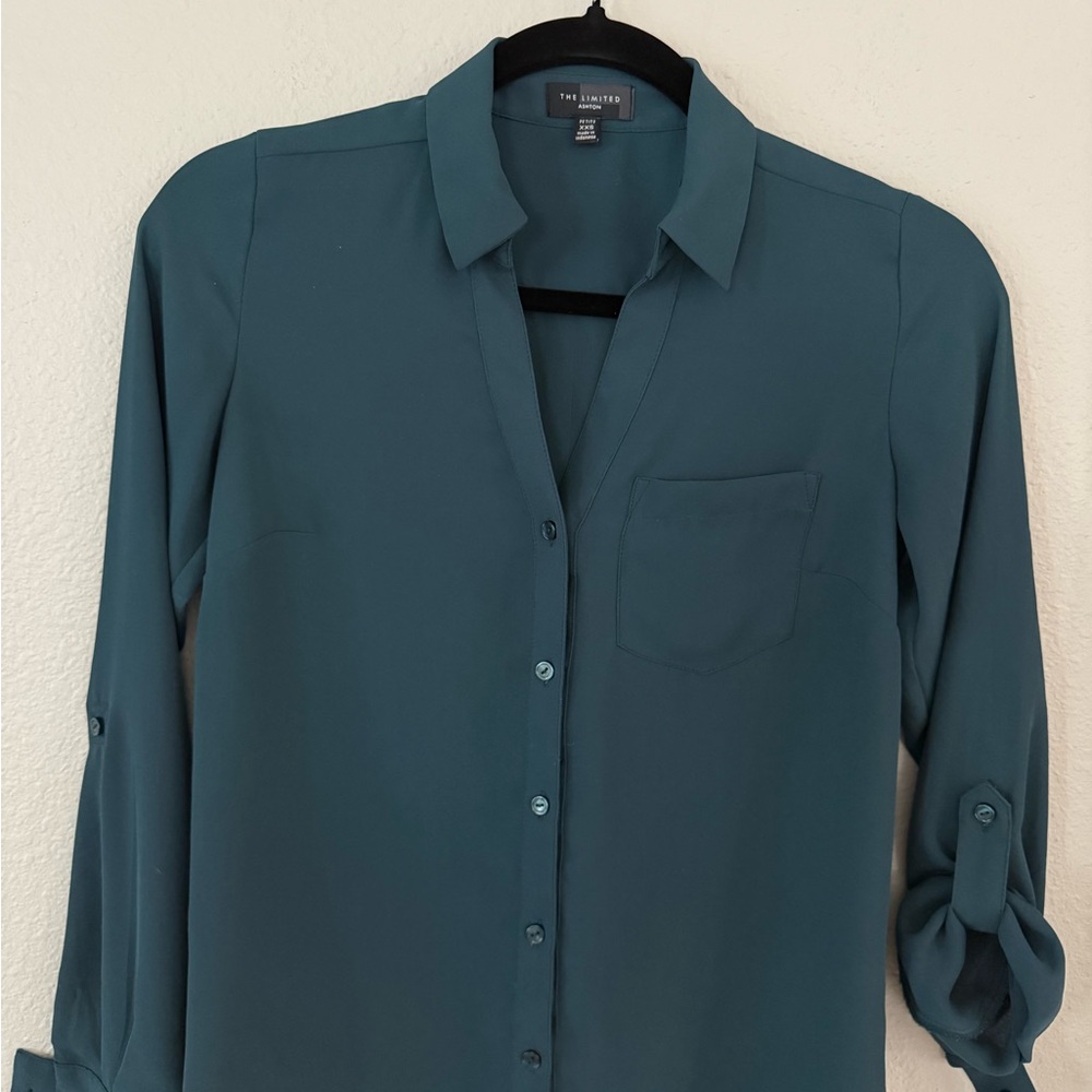 The Limited Women’s Ashton Blouse Roll Convertible Sleeve